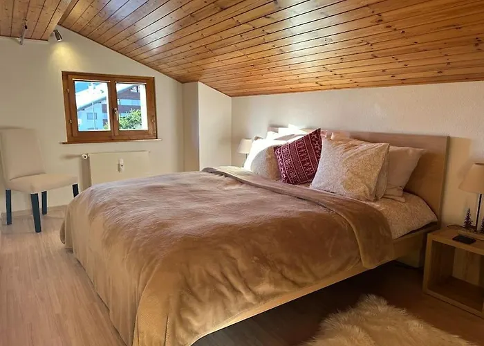 De Charme En Attique Dans Un Petit Daire Crans-Montana